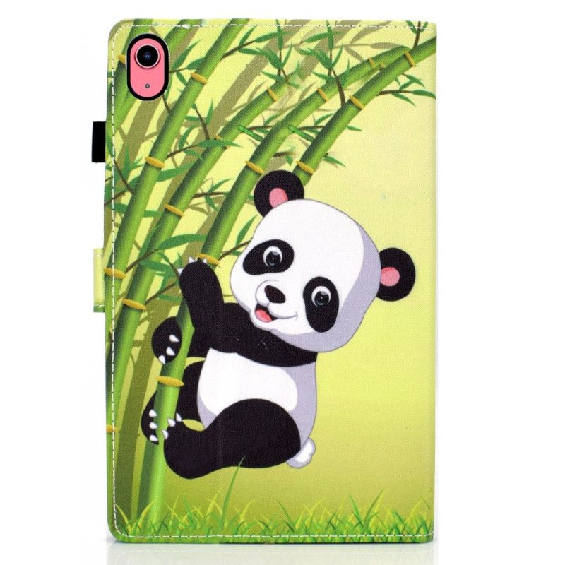 Custodia in pelle iPad 10.9" (2022) Panda Goloso