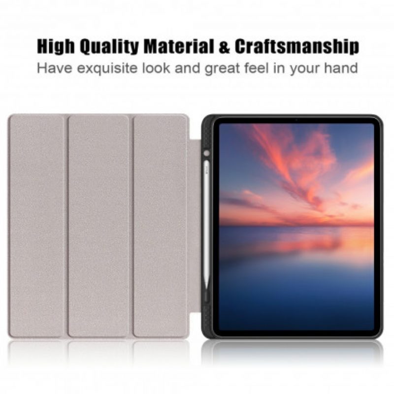 Custodia iPad 10.9" (2022) Porta Stilo A Tre Ante