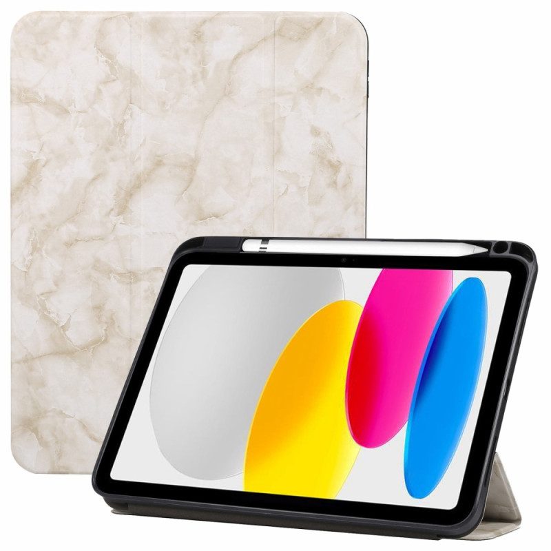 Custodia iPad 10.9" (2022) Stile Marmo