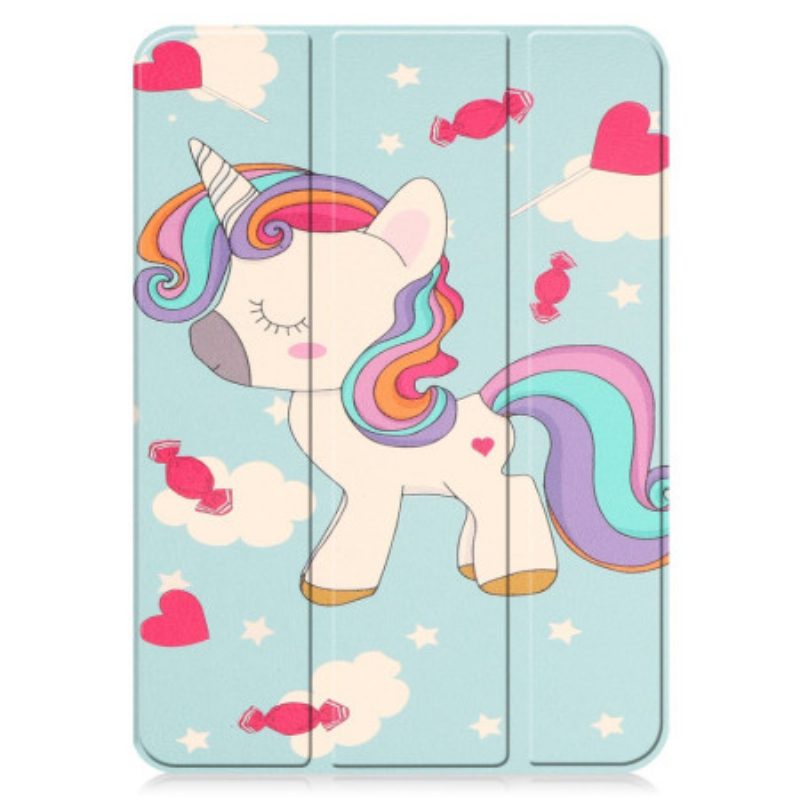 Custodia iPad 10.9" (2022) Unicorno Rinforzato