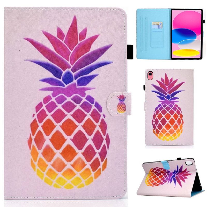 Folio Cover iPad 10.9" (2022) Ananas Colorato