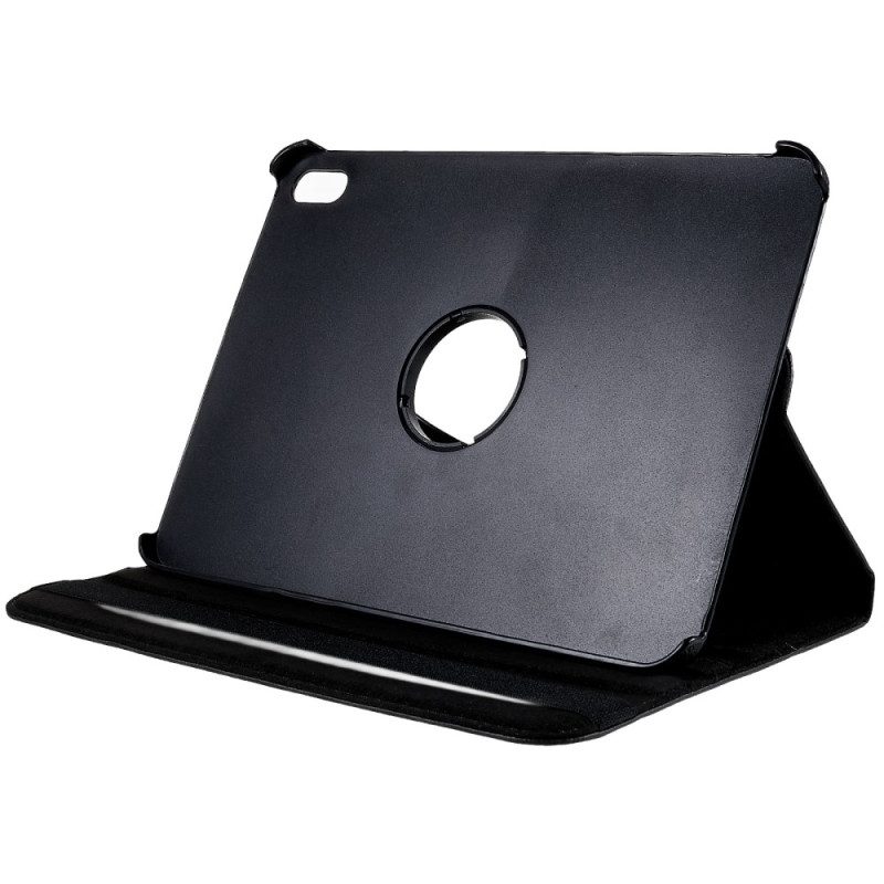 Folio Cover iPad 10.9" (2022) Effetto Pelle Girevole A 360°