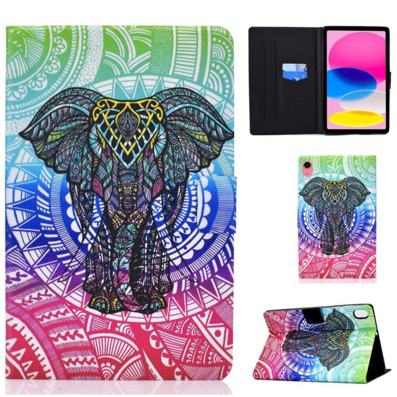 Folio Cover iPad 10.9" (2022) Elefante Indiano