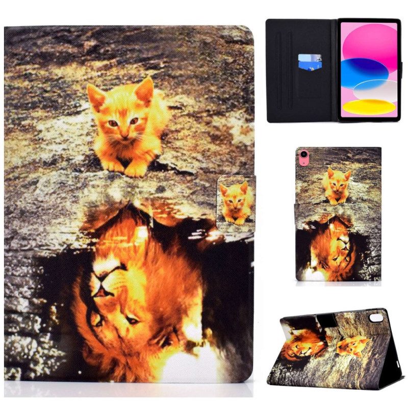 Folio Cover iPad 10.9" (2022) Felino