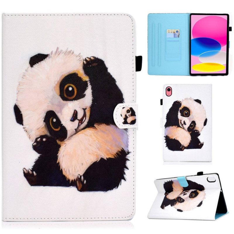 Folio Cover iPad 10.9" (2022) Simpatico Panda