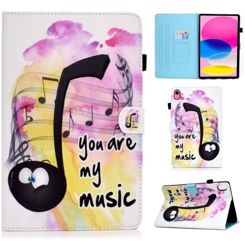 Folio Cover iPad 10.9" (2022) Tu Sei La Mia Musica