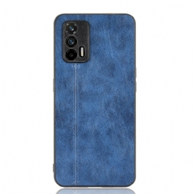 Cover Realme GT 5G Cuciture In Pelle Stile