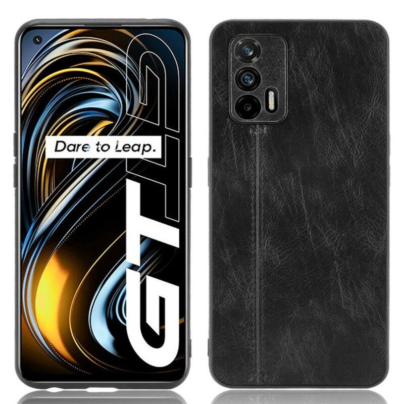 Cover Realme GT 5G Cuciture In Pelle Stile