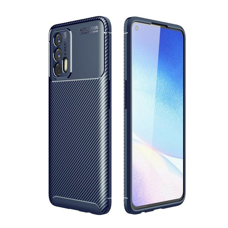 Cover Realme GT 5G Struttura Flessibile In Fibra Di Carbonio