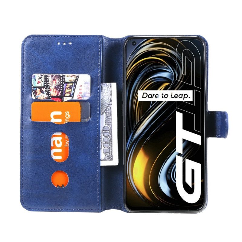 Custodia in pelle Realme GT 5G Effetto Pelle