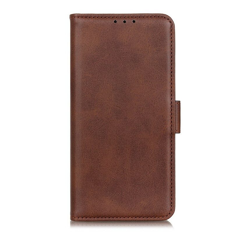 Custodia in pelle Realme GT 5G Folio Cover Doppio Lembo