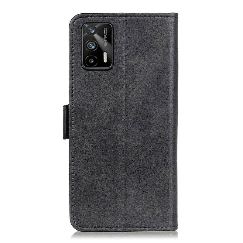 Custodia in pelle Realme GT 5G Folio Cover Doppio Lembo