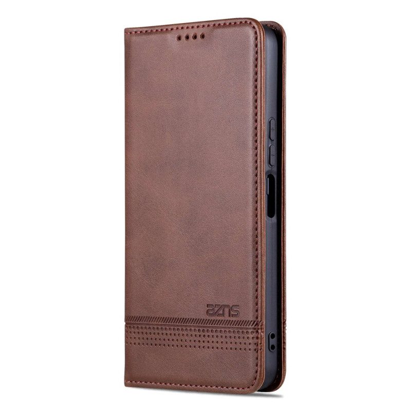 Folio Cover Vivo Y22s Custodia in pelle Azns