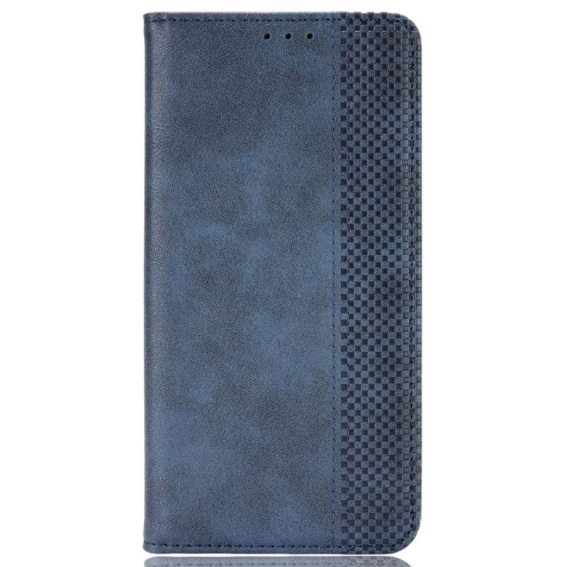 Folio Cover Vivo Y22s Custodia in pelle Elegante Finta Pelle