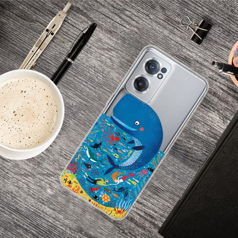 Cover OnePlus Nord CE 2 5G Balena Blu