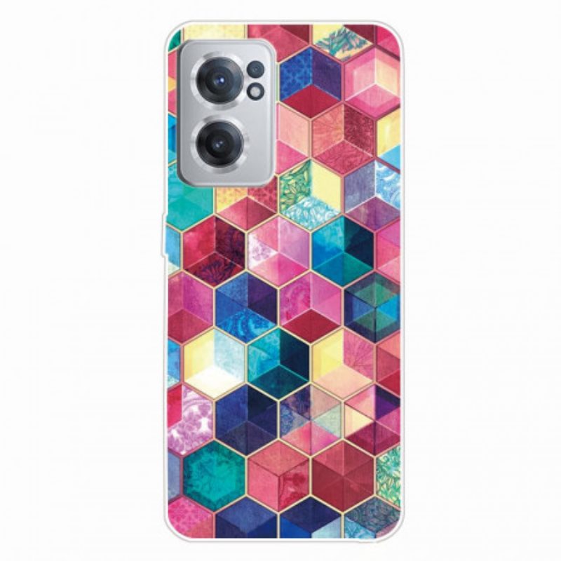 Cover OnePlus Nord CE 2 5G Cubi Multicolori