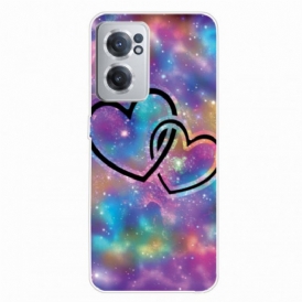 Cover OnePlus Nord CE 2 5G Cuori Intrecciati