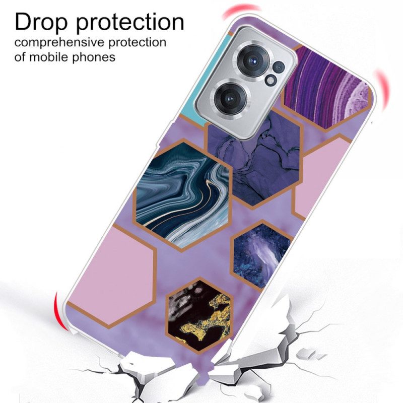 Cover OnePlus Nord CE 2 5G Esagoni Cosmici