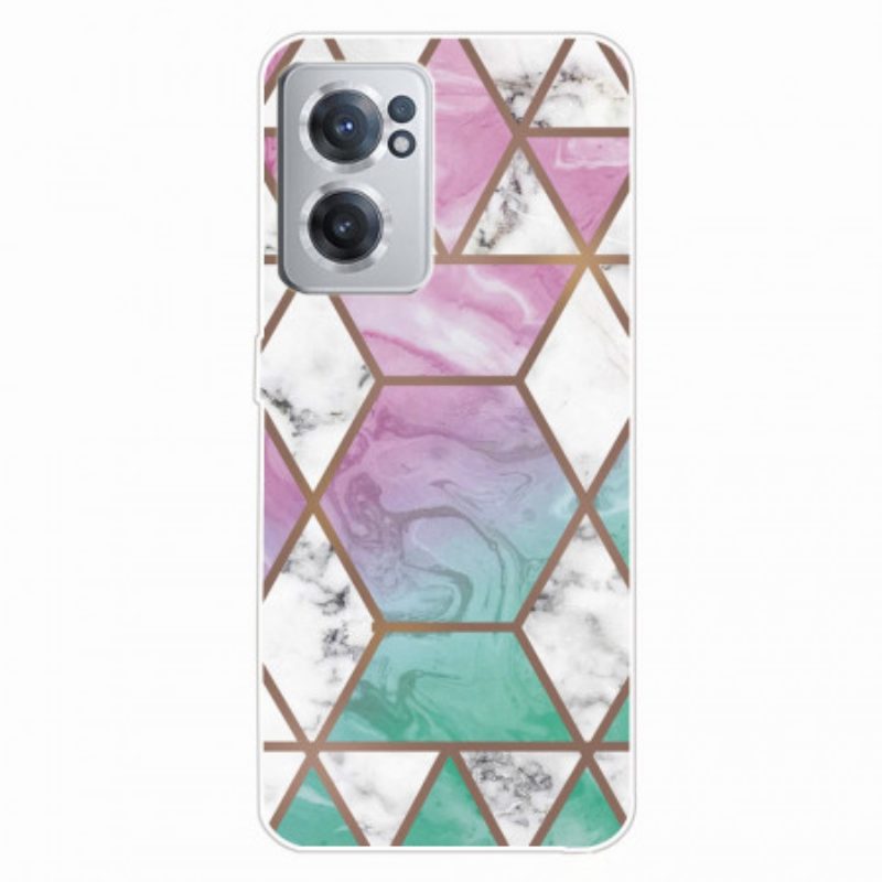 Cover OnePlus Nord CE 2 5G Esagoni E Triangoli