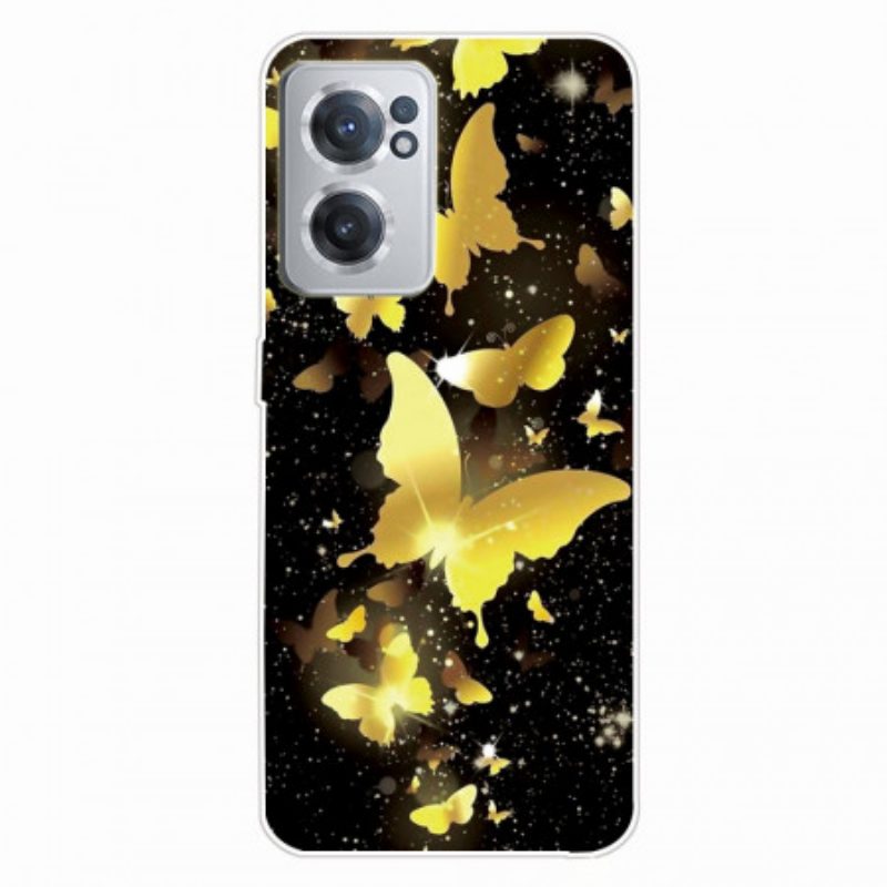 Cover OnePlus Nord CE 2 5G Farfalla D'oro