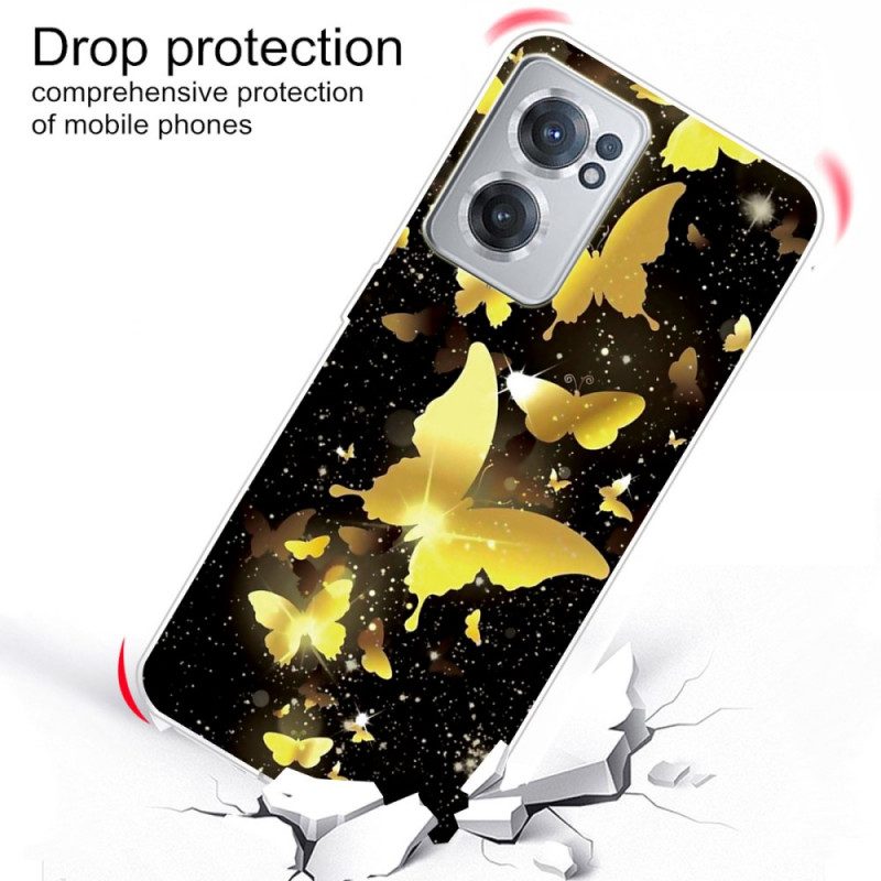 Cover OnePlus Nord CE 2 5G Farfalla D'oro