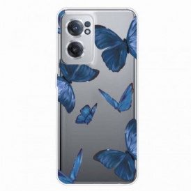 Cover OnePlus Nord CE 2 5G Farfalle Oscure