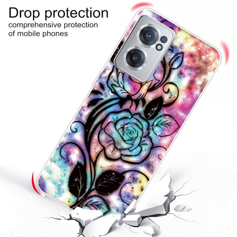 Cover OnePlus Nord CE 2 5G Fiori Psichedelici