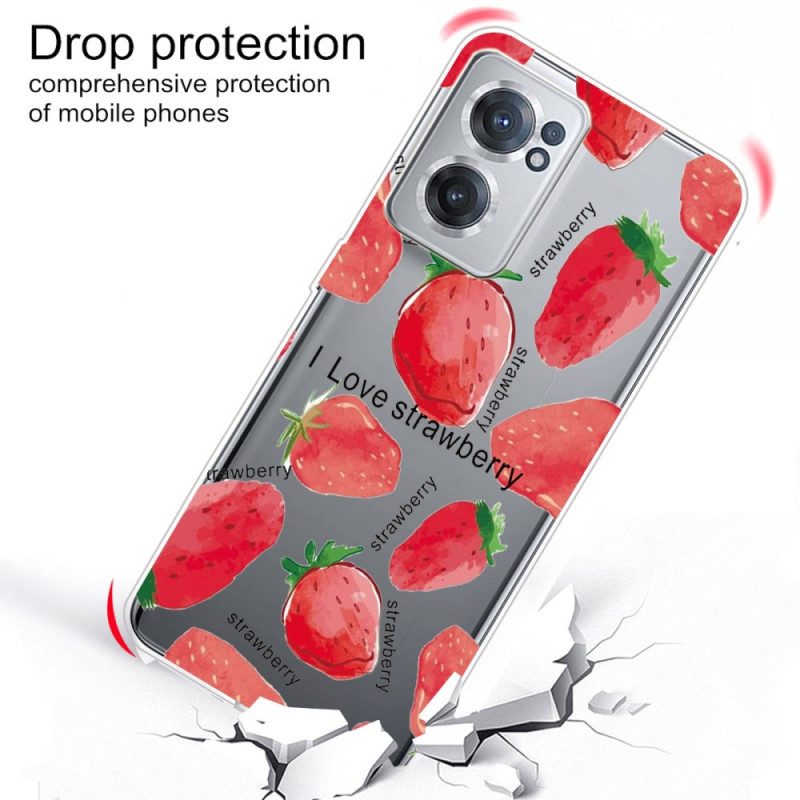 Cover OnePlus Nord CE 2 5G Fragole Selvatiche