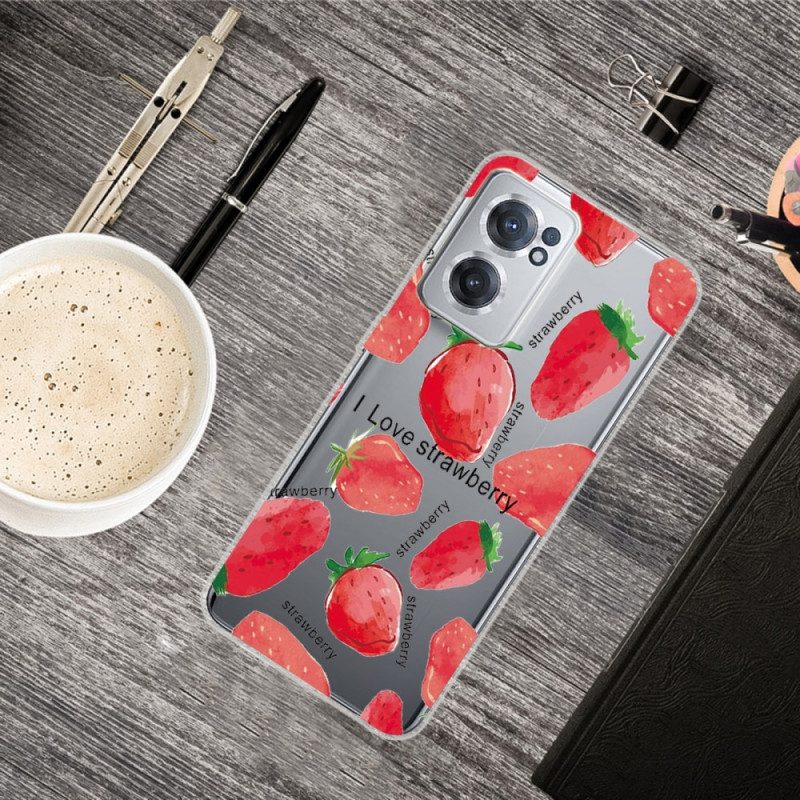 Cover OnePlus Nord CE 2 5G Fragole Selvatiche