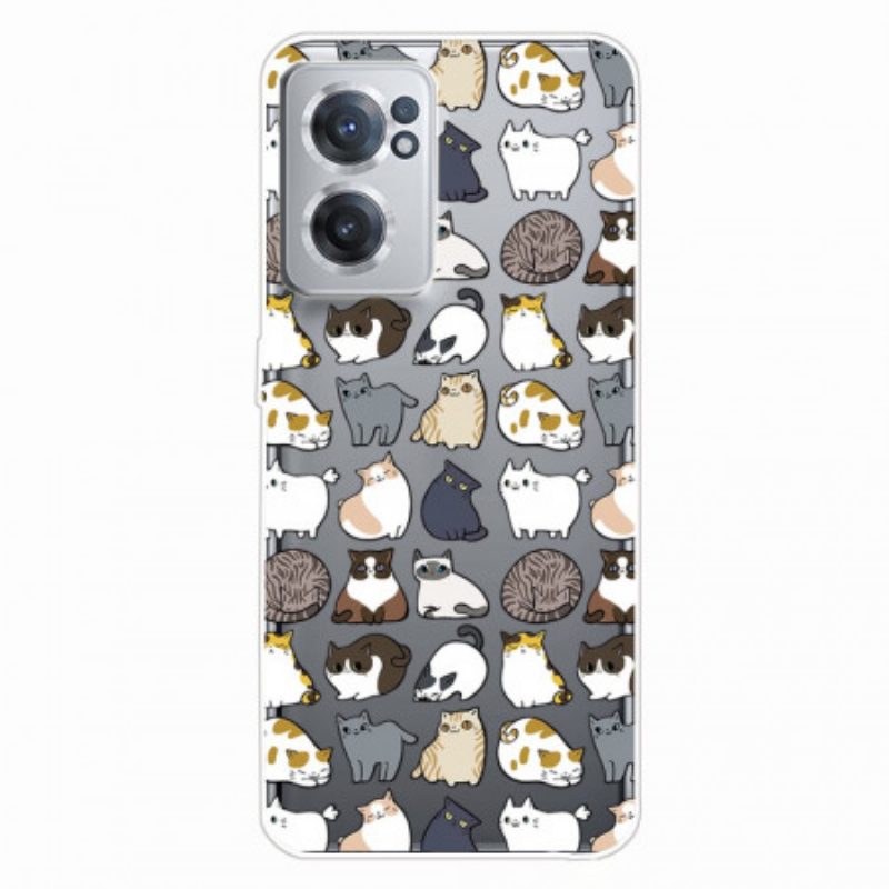 Cover OnePlus Nord CE 2 5G Gatti Del Mondo