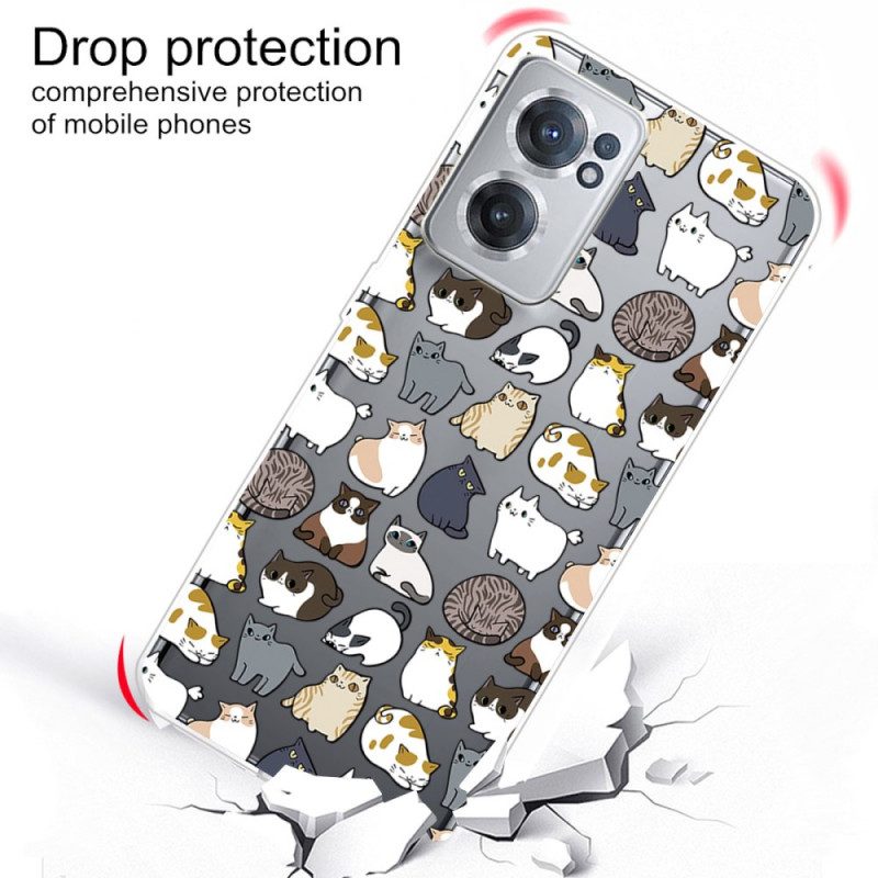 Cover OnePlus Nord CE 2 5G Gatti Del Mondo