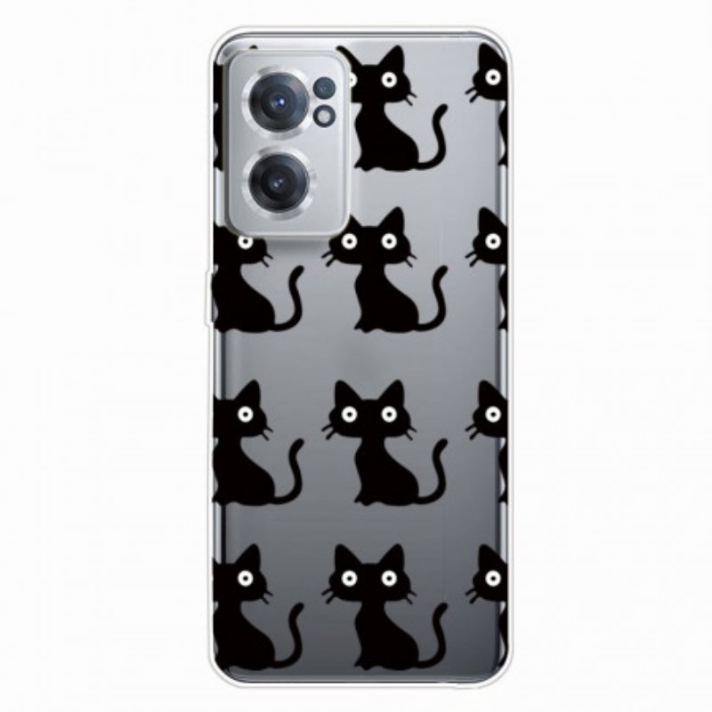 Cover OnePlus Nord CE 2 5G Gatti Neri