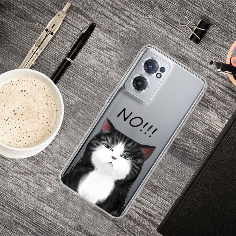 Cover OnePlus Nord CE 2 5G Gatto Scontroso