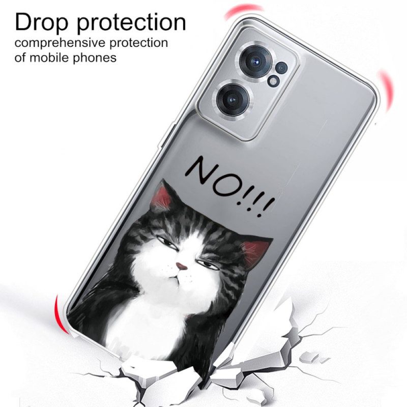 Cover OnePlus Nord CE 2 5G Gatto Scontroso