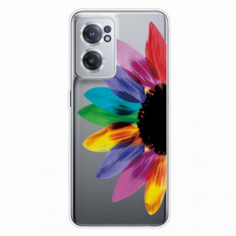 Cover OnePlus Nord CE 2 5G Girasole Arcobaleno