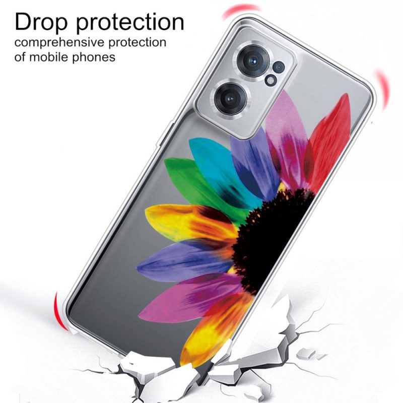 Cover OnePlus Nord CE 2 5G Girasole Arcobaleno