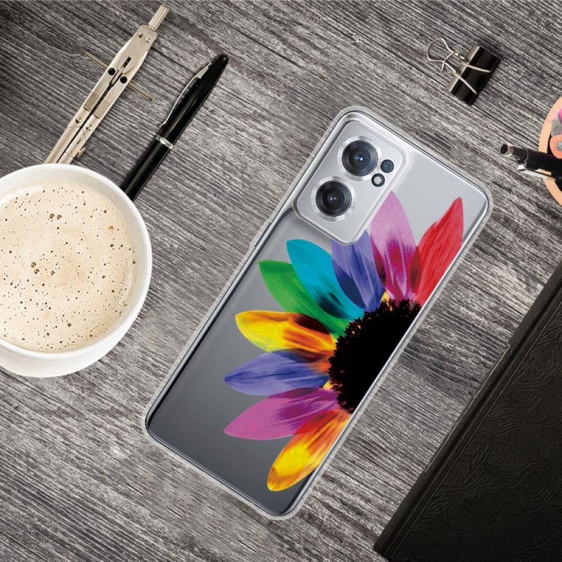 Cover OnePlus Nord CE 2 5G Girasole Arcobaleno