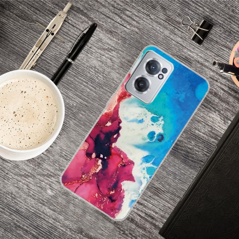 Cover OnePlus Nord CE 2 5G Marmo Acquatico