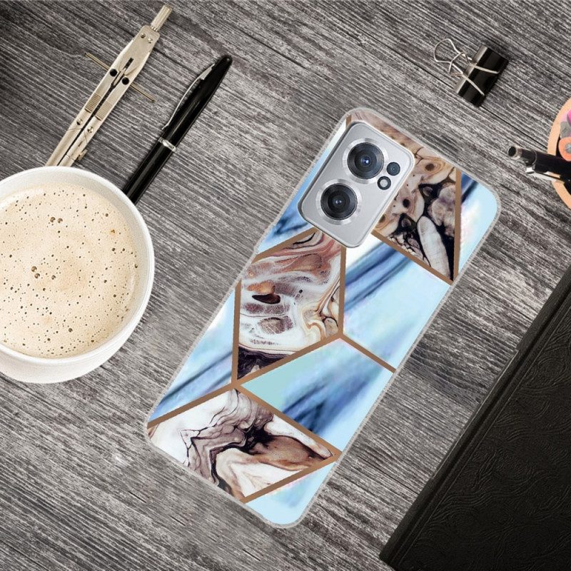 Cover OnePlus Nord CE 2 5G Marmo E Caffè