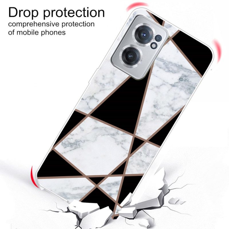 Cover OnePlus Nord CE 2 5G Marmo Zebrato