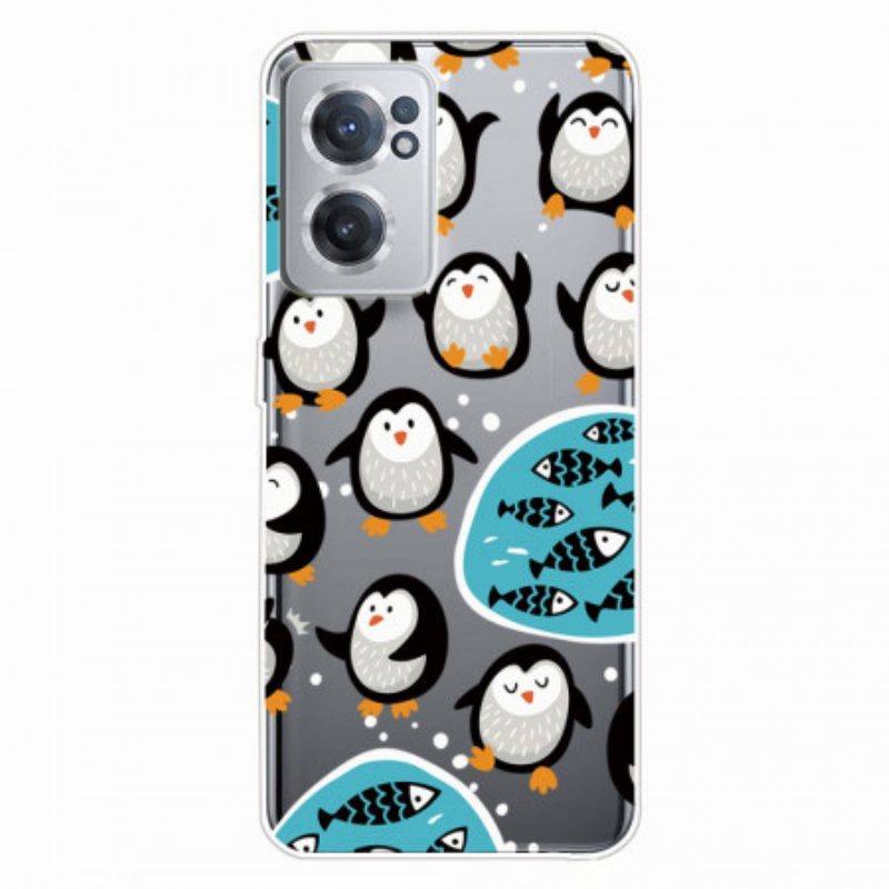 Cover OnePlus Nord CE 2 5G Pinguini Pazzi