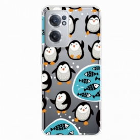 Cover OnePlus Nord CE 2 5G Pinguini Pazzi