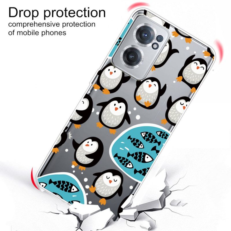 Cover OnePlus Nord CE 2 5G Pinguini Pazzi