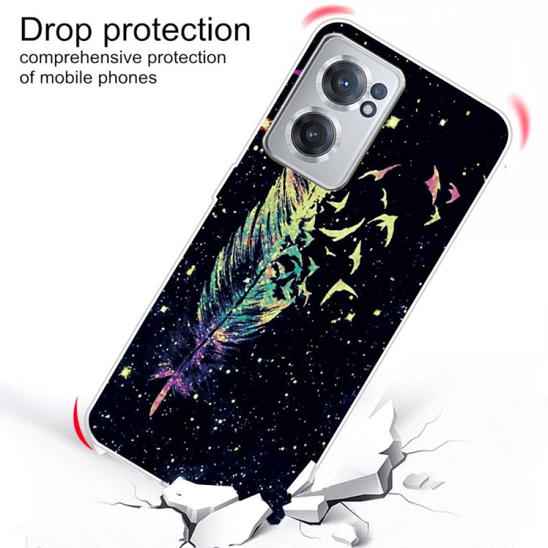 Cover OnePlus Nord CE 2 5G Piuma E Uccelli