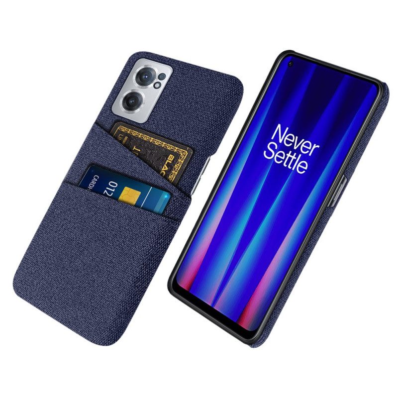 Cover OnePlus Nord CE 2 5G Portacarte Intrecciato