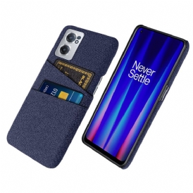 Cover OnePlus Nord CE 2 5G Portacarte Intrecciato