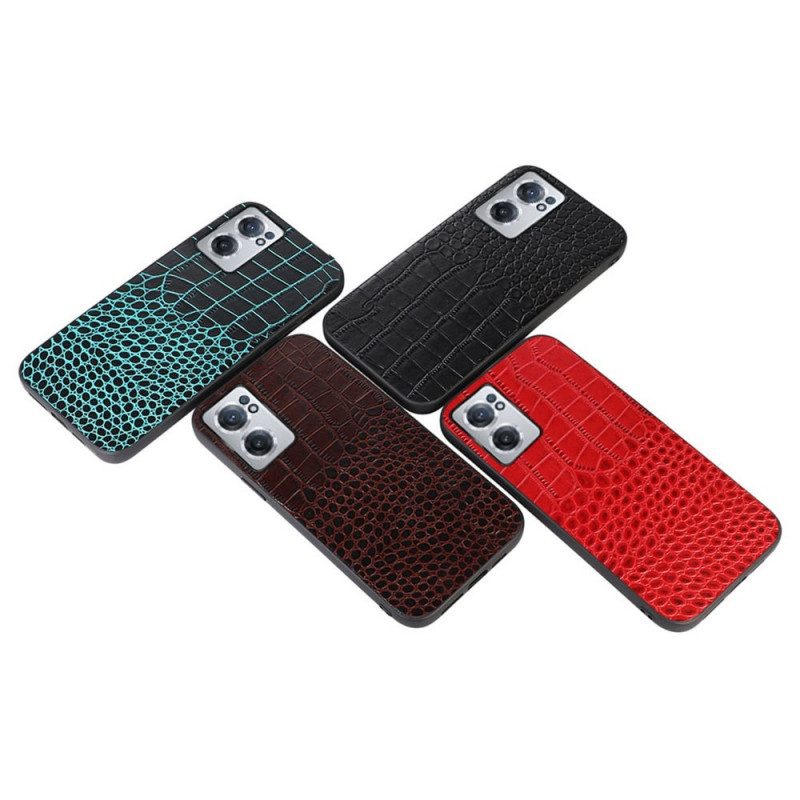 Cover OnePlus Nord CE 2 5G Trama Di Coccodrillo