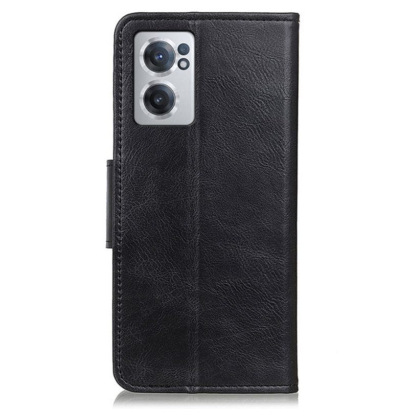 Custodia A Portafoglio OnePlus Nord CE 2 5G Ecopelle Chic