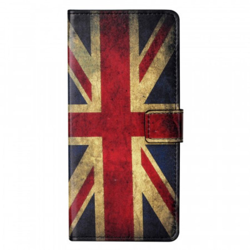 Custodia in pelle OnePlus Nord CE 2 5G Bandiera Britannica