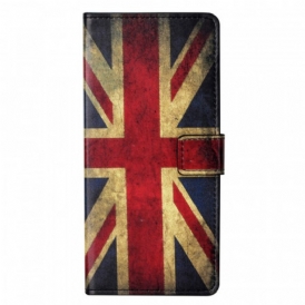 Custodia in pelle OnePlus Nord CE 2 5G Bandiera Britannica